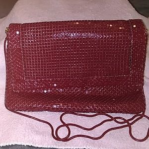 Metal woven purse